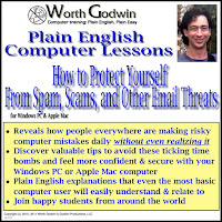 Worth Godwin Computer Training - Understanding And Spotting Common Email Scams - What To Do; Mistakes To Avoid загрузить